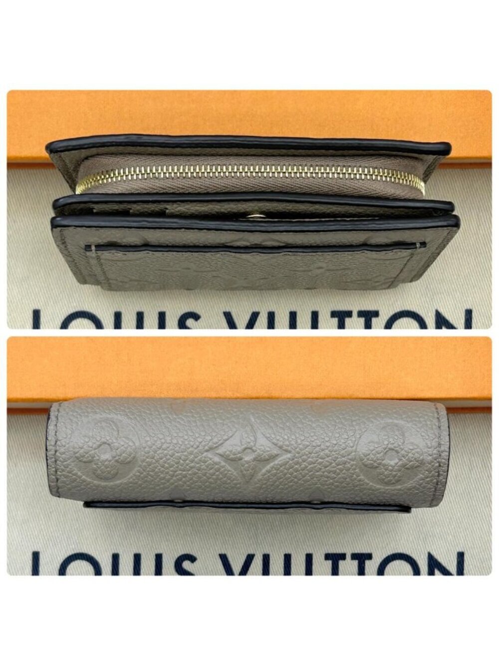 Louis Vuitton Monogram Empreinte Portefeuille Clair Wallet - Picture 3 of 9